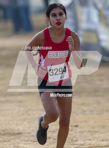 Thumbnail 2 in CIF Central Section Cross Country Championships (Girls D4 Race) photogallery.