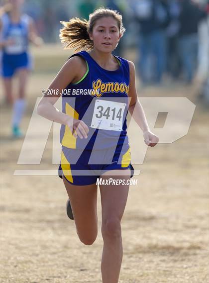 Thumbnail 1 in CIF Central Section Cross Country Championships (Girls D4 Race) photogallery.