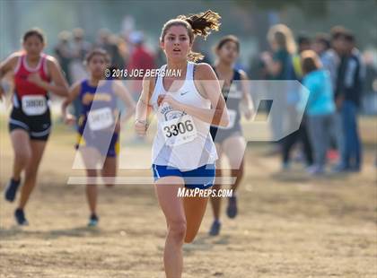 Thumbnail 2 in CIF Central Section Cross Country Championships (Girls D4 Race) photogallery.