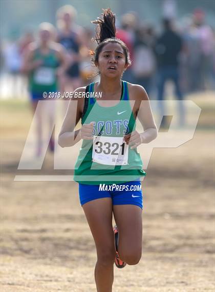 Thumbnail 3 in CIF Central Section Cross Country Championships (Girls D4 Race) photogallery.