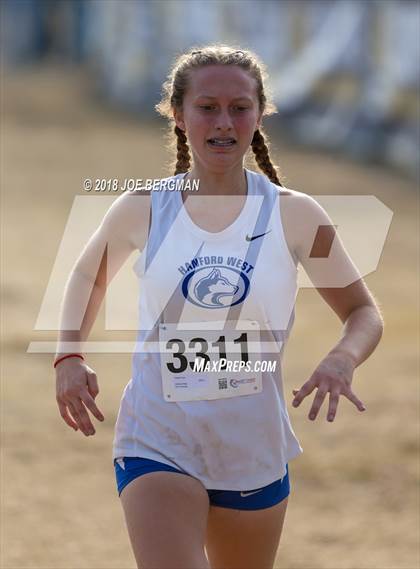 Thumbnail 3 in CIF Central Section Cross Country Championships (Girls D4 Race) photogallery.