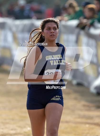 Thumbnail 3 in CIF Central Section Cross Country Championships (Girls D4 Race) photogallery.
