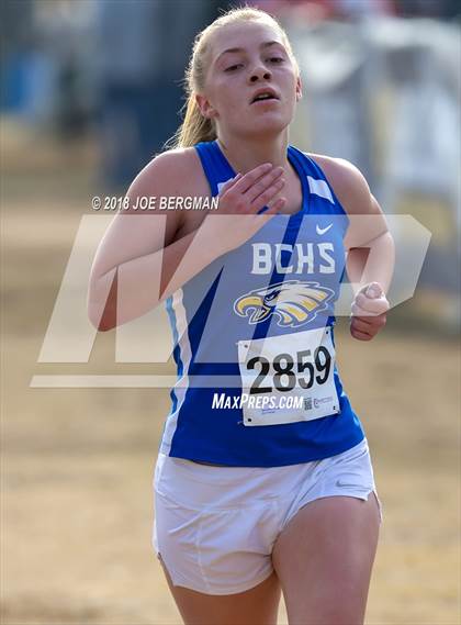 Thumbnail 3 in CIF Central Section Cross Country Championships (Girls D4 Race) photogallery.