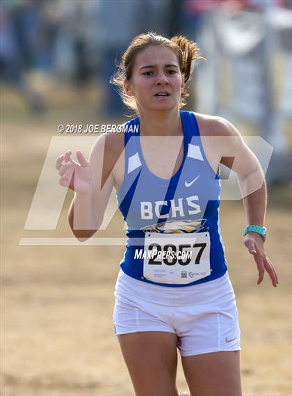 Thumbnail 2 in CIF Central Section Cross Country Championships (Girls D4 Race) photogallery.