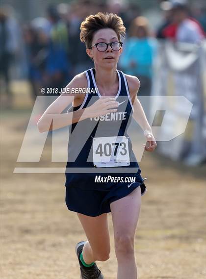 Thumbnail 3 in CIF Central Section Cross Country Championships (Girls D4 Race) photogallery.
