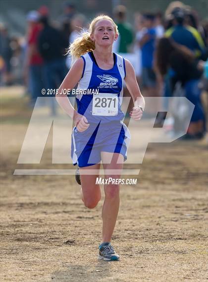 Thumbnail 1 in CIF Central Section Cross Country Championships (Girls D4 Race) photogallery.