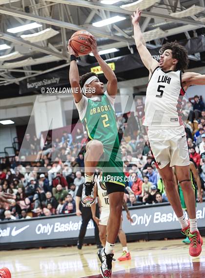 Thumbnail 2 in Long Island Lutheran vs. AZ Compass Prep (Spalding Hoophall Classic) photogallery.