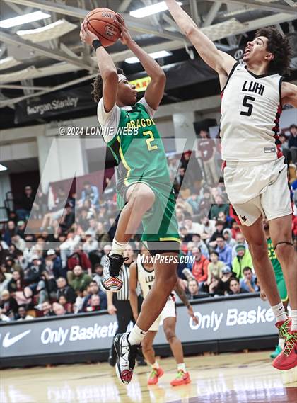 Thumbnail 3 in Long Island Lutheran vs. AZ Compass Prep (Spalding Hoophall Classic) photogallery.