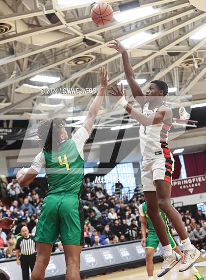 Thumbnail 3 in Long Island Lutheran vs. AZ Compass Prep (Spalding Hoophall Classic) photogallery.