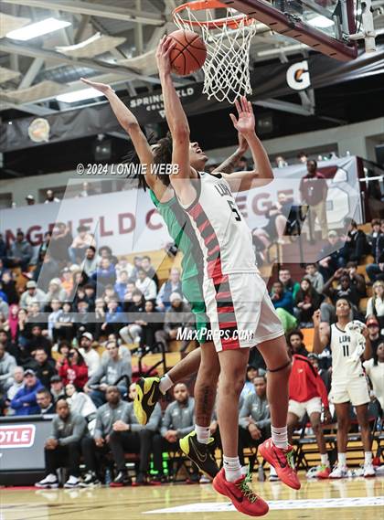 Thumbnail 1 in Long Island Lutheran vs. AZ Compass Prep (Spalding Hoophall Classic) photogallery.