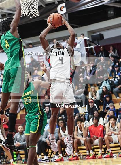 Thumbnail 2 in Long Island Lutheran vs. AZ Compass Prep (Spalding Hoophall Classic) photogallery.