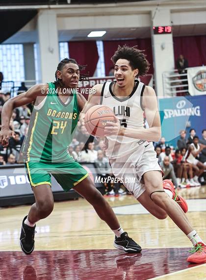Thumbnail 1 in Long Island Lutheran vs. AZ Compass Prep (Spalding Hoophall Classic) photogallery.