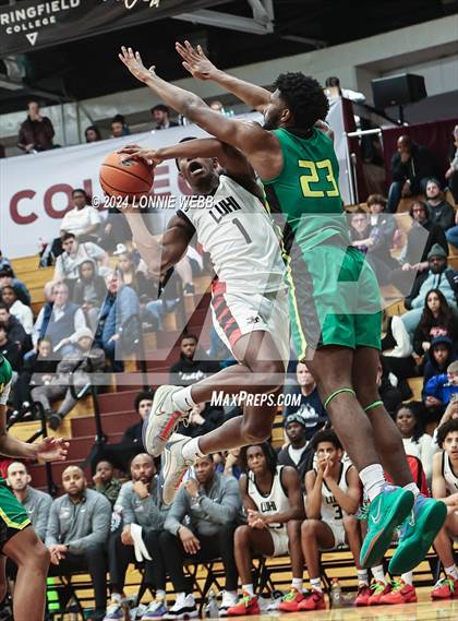 Thumbnail 3 in Long Island Lutheran vs. AZ Compass Prep (Spalding Hoophall Classic) photogallery.