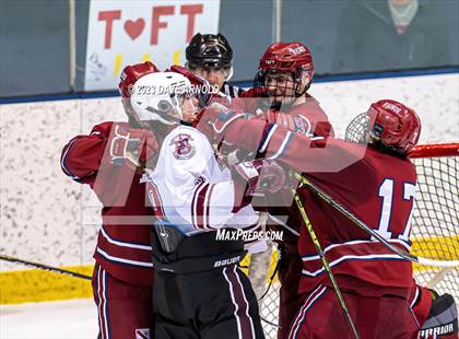 Thumbnail 2 in Taft School vs. Salisbury School (NEPSAC Large School Final) photogallery.