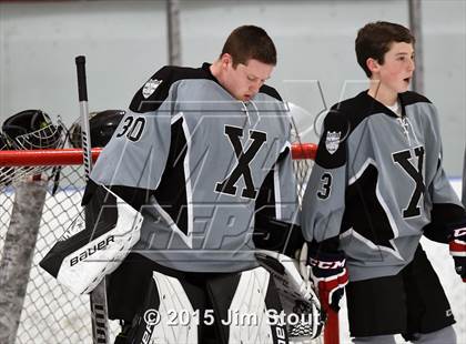 Thumbnail 2 in Xavier vs. Notre Dame-West Haven (Carrano Cup Quarterfinal) photogallery.