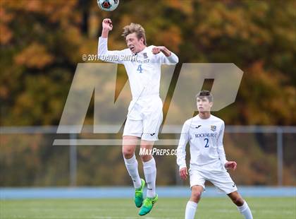 Thumbnail 1 in North Kansas City @ Rockhurst (MSHSAA Class 4 Quarterfinal) photogallery.