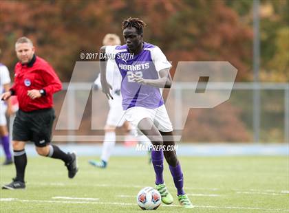 Thumbnail 1 in North Kansas City @ Rockhurst (MSHSAA Class 4 Quarterfinal) photogallery.