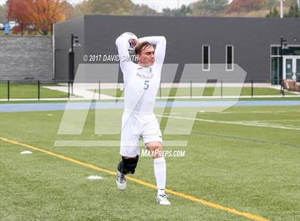 Thumbnail 3 in North Kansas City @ Rockhurst (MSHSAA Class 4 Quarterfinal) photogallery.