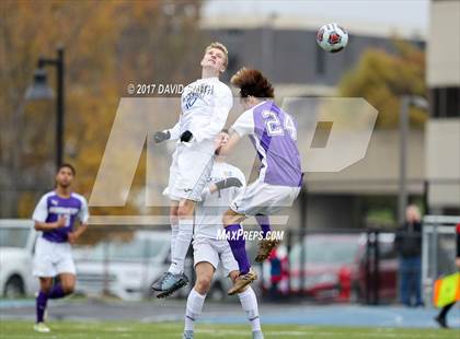Thumbnail 1 in North Kansas City @ Rockhurst (MSHSAA Class 4 Quarterfinal) photogallery.