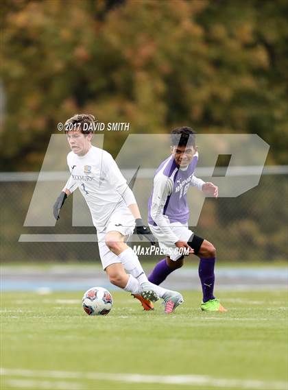 Thumbnail 1 in North Kansas City @ Rockhurst (MSHSAA Class 4 Quarterfinal) photogallery.