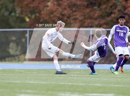 Thumbnail 1 in North Kansas City @ Rockhurst (MSHSAA Class 4 Quarterfinal) photogallery.