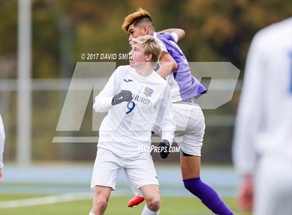 Thumbnail 2 in North Kansas City @ Rockhurst (MSHSAA Class 4 Quarterfinal) photogallery.