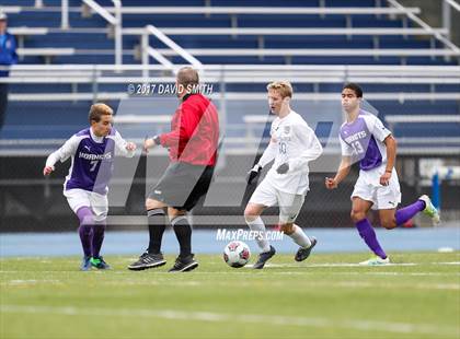 Thumbnail 1 in North Kansas City @ Rockhurst (MSHSAA Class 4 Quarterfinal) photogallery.