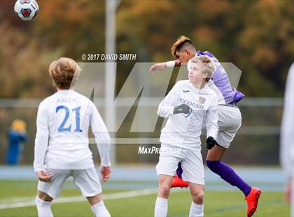 Thumbnail 1 in North Kansas City @ Rockhurst (MSHSAA Class 4 Quarterfinal) photogallery.