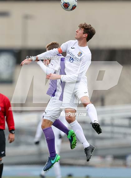 Thumbnail 3 in North Kansas City @ Rockhurst (MSHSAA Class 4 Quarterfinal) photogallery.