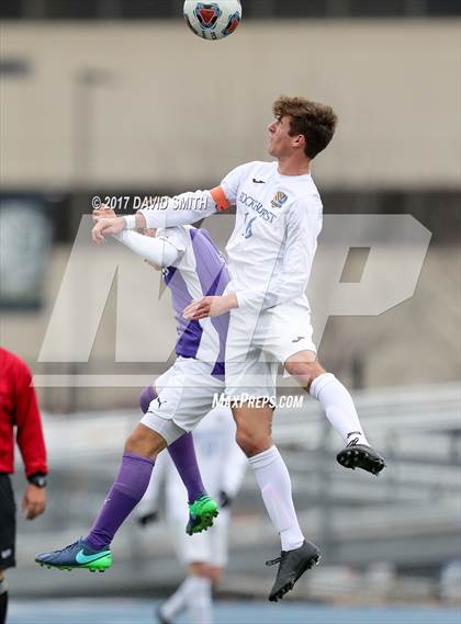 Thumbnail 1 in North Kansas City @ Rockhurst (MSHSAA Class 4 Quarterfinal) photogallery.