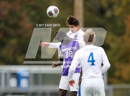 Thumbnail 1 in North Kansas City @ Rockhurst (MSHSAA Class 4 Quarterfinal) photogallery.