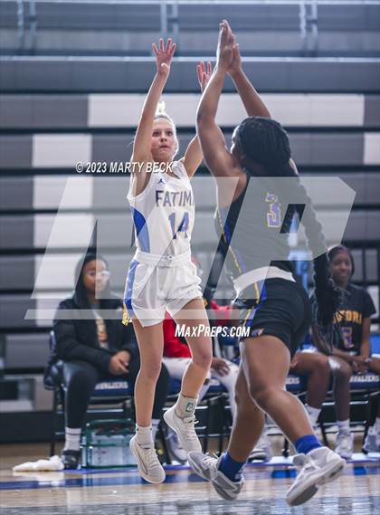 Thumbnail 1 in Oxford vs Fatima (Jefferson Bank Holiday Hoops) photogallery.