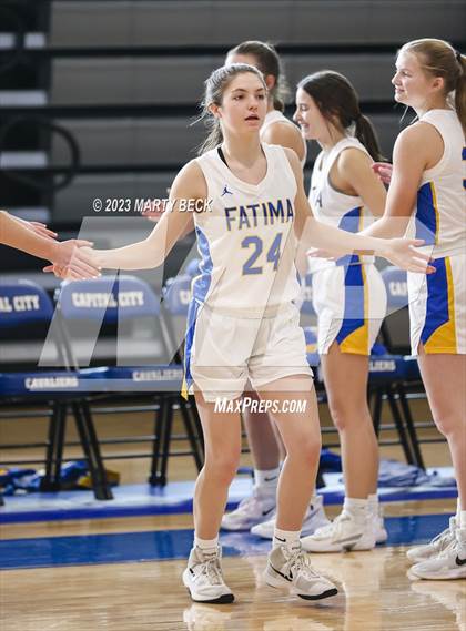 Thumbnail 1 in Oxford vs Fatima (Jefferson Bank Holiday Hoops) photogallery.