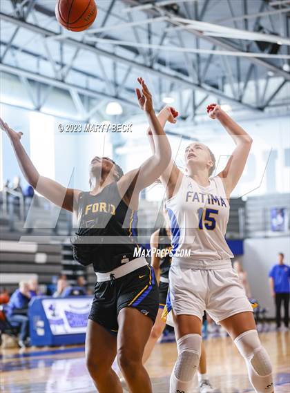 Thumbnail 2 in Oxford vs Fatima (Jefferson Bank Holiday Hoops) photogallery.