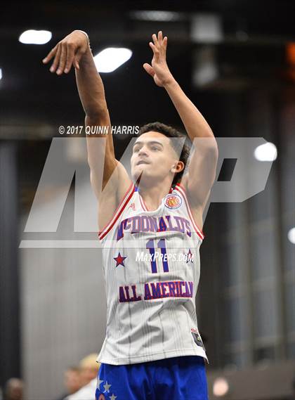 Thumbnail 1 in McDonald's All American Games (Boys 3-Point Shootout) photogallery.