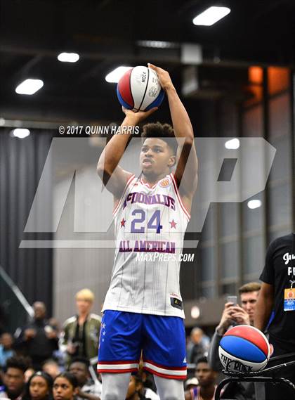 Thumbnail 2 in McDonald's All American Games (Boys 3-Point Shootout) photogallery.