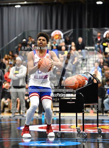 Thumbnail 2 in McDonald's All American Games (Boys 3-Point Shootout) photogallery.