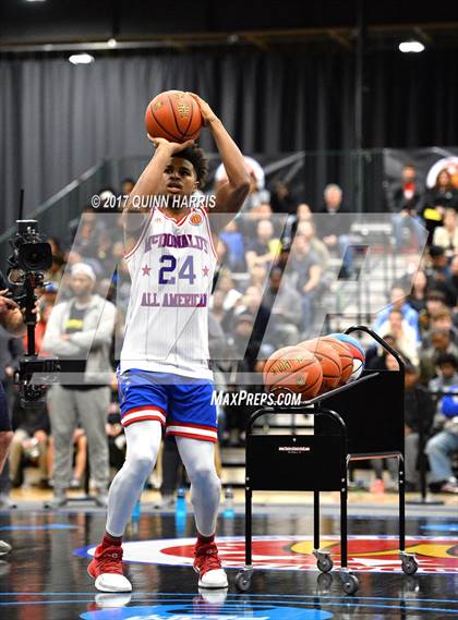 Thumbnail 3 in McDonald's All American Games (Boys 3-Point Shootout) photogallery.