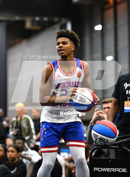 Thumbnail 2 in McDonald's All American Games (Boys 3-Point Shootout) photogallery.