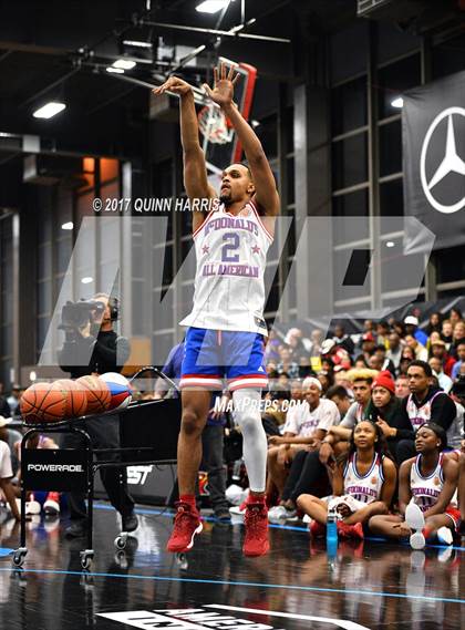 Thumbnail 1 in McDonald's All American Games (Boys 3-Point Shootout) photogallery.