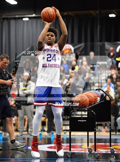 Thumbnail 1 in McDonald's All American Games (Boys 3-Point Shootout) photogallery.