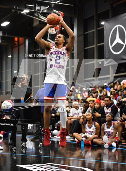 Thumbnail 2 in McDonald's All American Games (Boys 3-Point Shootout) photogallery.