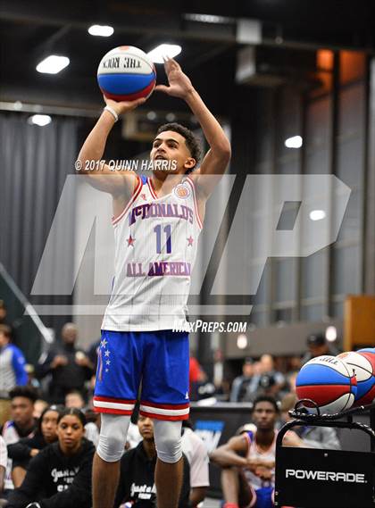 Thumbnail 3 in McDonald's All American Games (Boys 3-Point Shootout) photogallery.