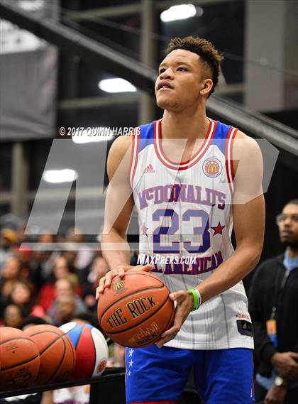Thumbnail 2 in McDonald's All American Games (Boys 3-Point Shootout) photogallery.
