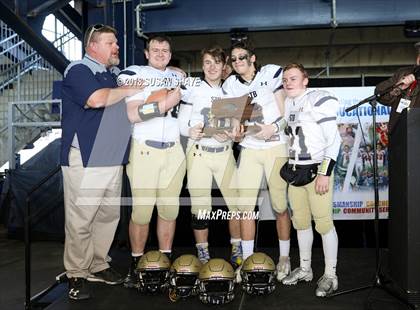 Thumbnail 3 in Pope John XXIII vs. St. Bernard's Central Catholic (MIAA Division 8 Final) photogallery.