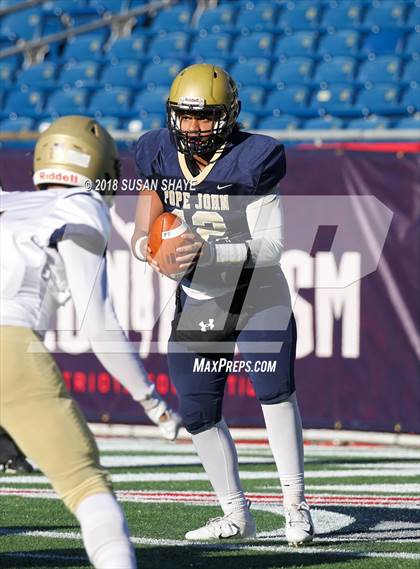 Thumbnail 3 in Pope John XXIII vs. St. Bernard's Central Catholic (MIAA Division 8 Final) photogallery.