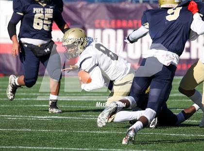 Thumbnail 1 in Pope John XXIII vs. St. Bernard's Central Catholic (MIAA Division 8 Final) photogallery.
