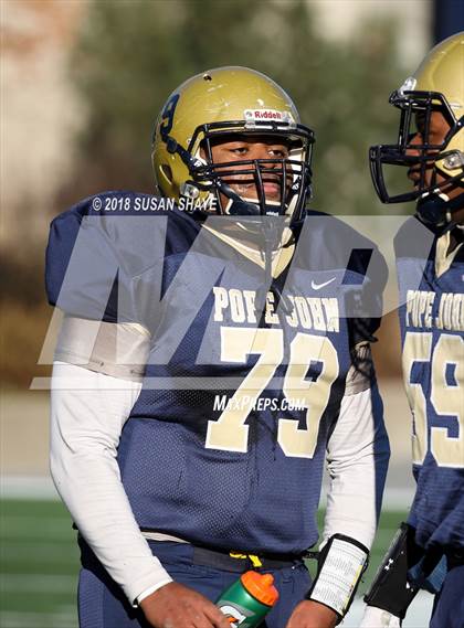 Thumbnail 3 in Pope John XXIII vs. St. Bernard's Central Catholic (MIAA Division 8 Final) photogallery.