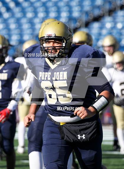 Thumbnail 1 in Pope John XXIII vs. St. Bernard's Central Catholic (MIAA Division 8 Final) photogallery.