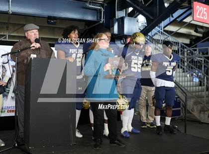 Thumbnail 2 in Pope John XXIII vs. St. Bernard's Central Catholic (MIAA Division 8 Final) photogallery.